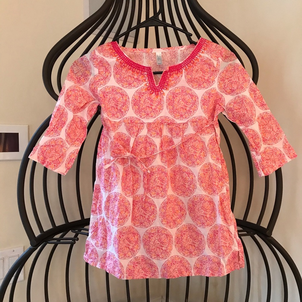 Calypso St. Barts Girls dress pink made for target